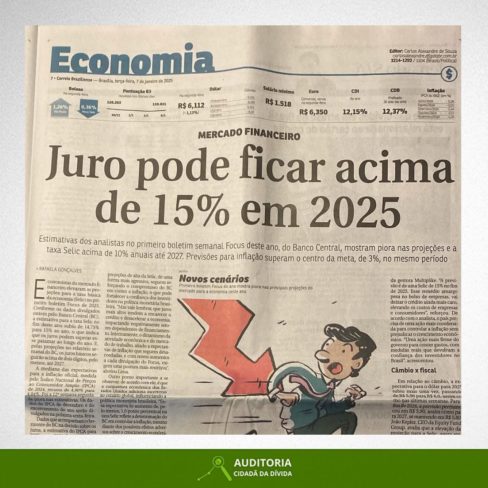 “Não existe justificativa para esse patamar de taxa básica de juros”, diz Fattorelli