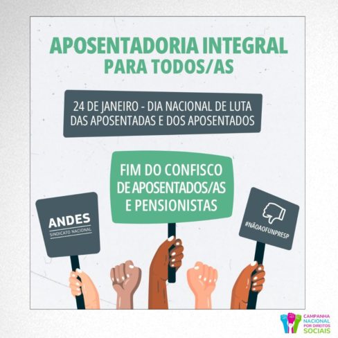 Aposentadoria integral para aposentadas e aposentados