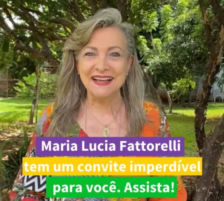 Maria Lucia Fattorelli tem um convite imperdível para você!