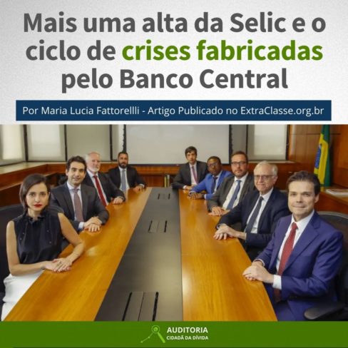 Mais uma alta da Selic e o ciclo de crises fabricadas pelo Banco Central