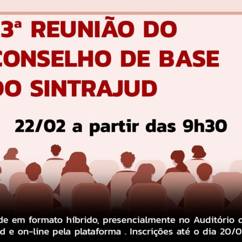 Arcabouço Fiscal e Orçamento a serviço do Sistema da Dívida – SINTRAJUD – 22.02.2025