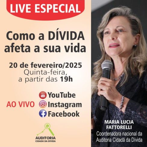 “Como a dívida afeta a sua vida”: acesse o link da live especial da ACD