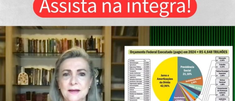 Fattorelli rebate falsas acusações contra o trabalho da ACD. Assista na íntegra!