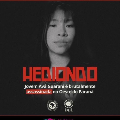 Jovem Avá Guarani é brutalmente assassinada no Paraná