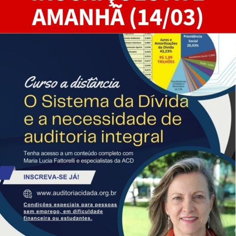 ÚLTIMA CHANCE: Novo curso da ACD recebe inscrições até amanhã (14/03)