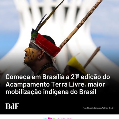 Maior encontro indígena do Brasil começa hoje, em Brasília