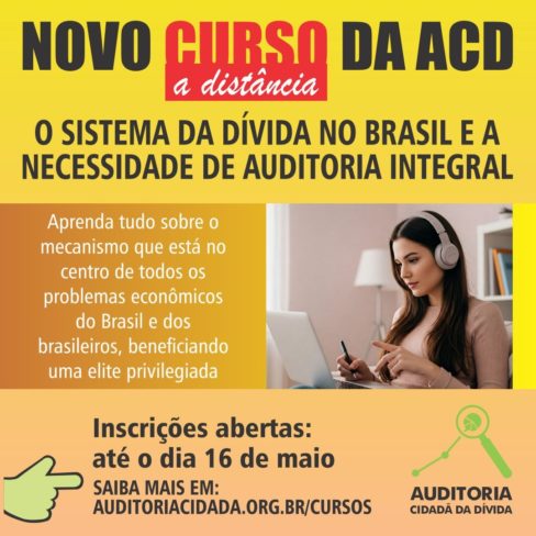 Últimos dias para inscrições para o novo curso da ACD Últimos dias para inscrições para o novo curso da ACD