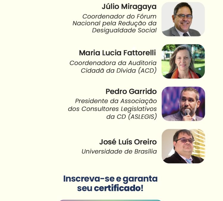 ÚLTIMAS VAGAS para o seminário de quarta-feira!