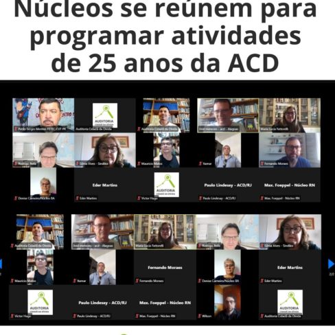 Núcleos da ACD se reúnem para reforçar iniciativas e programar atividades comemorativas dos 25 anos da entidade