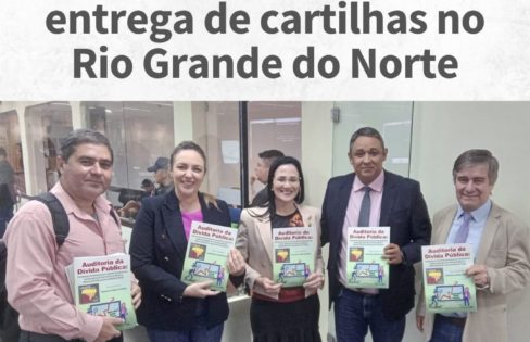 Núcleo da ACD realiza entrega de cartilhas no Rio Grande do Norte