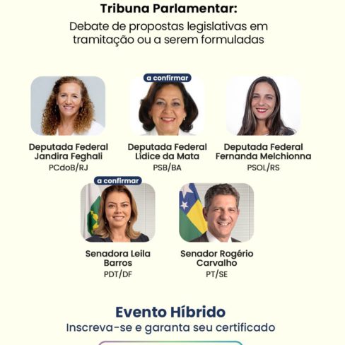 Últimas vagas para o seminário “Estrutura tributária regressiva + R$ 1 trilhão para os juros da dívida”. Inscreva-se!