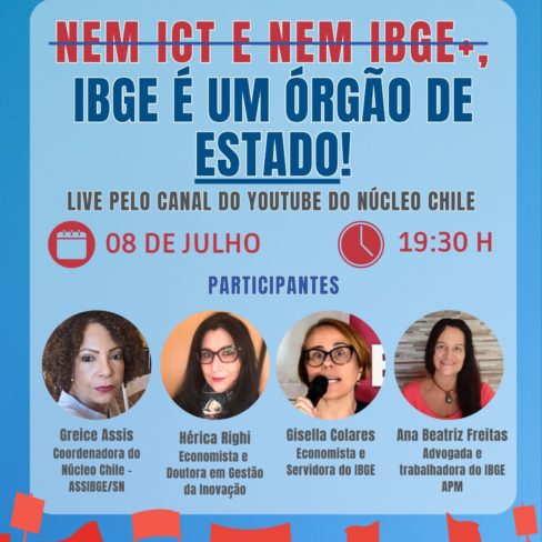 LIVE | O IBGE É DO ESTADO, NÃO DO GOVERNO! LIVE | O IBGE É DO ESTADO, NÃO DO GOVERNO!