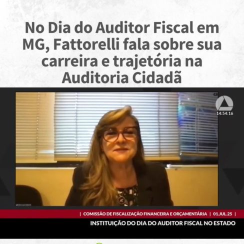 No Dia do Auditor Fiscal em MG, Fattorelli fala sobre sua carreira e trajetória na Auditoria Cidadã