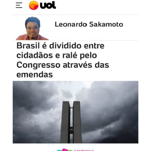 Brasil é dividido entre cidadãos e ralé pelo Congresso através das emendas