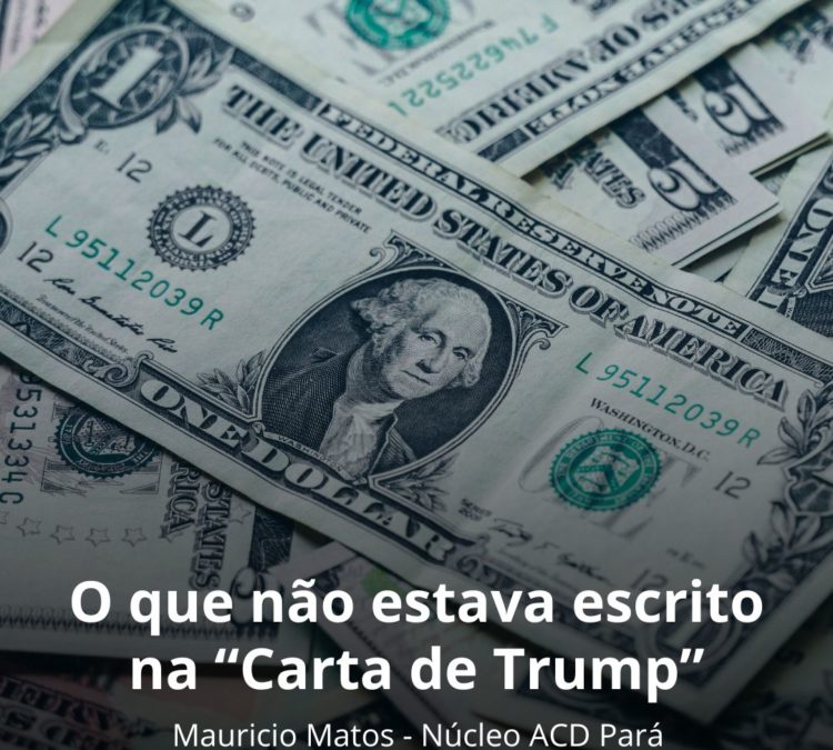 O que não estava escrito na “Carta de Trump”
