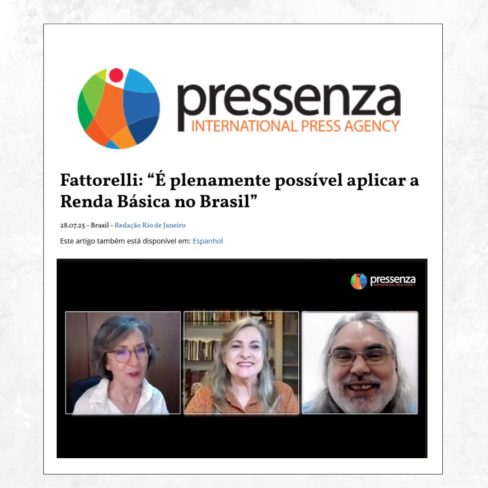 Fattorelli: é plenamente possível aplicar a Renda Básica no Brasil