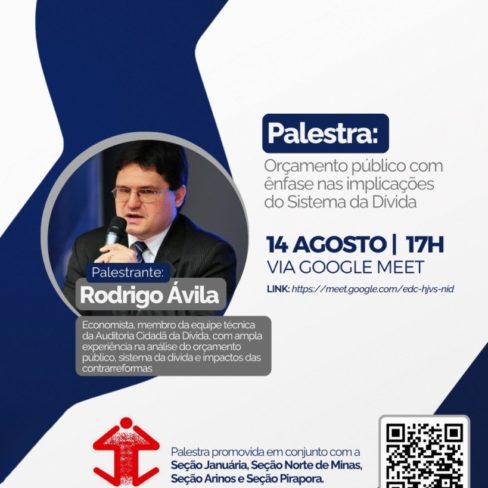 Palestra – Orçamento público e as implicações do Sistema da Dívida