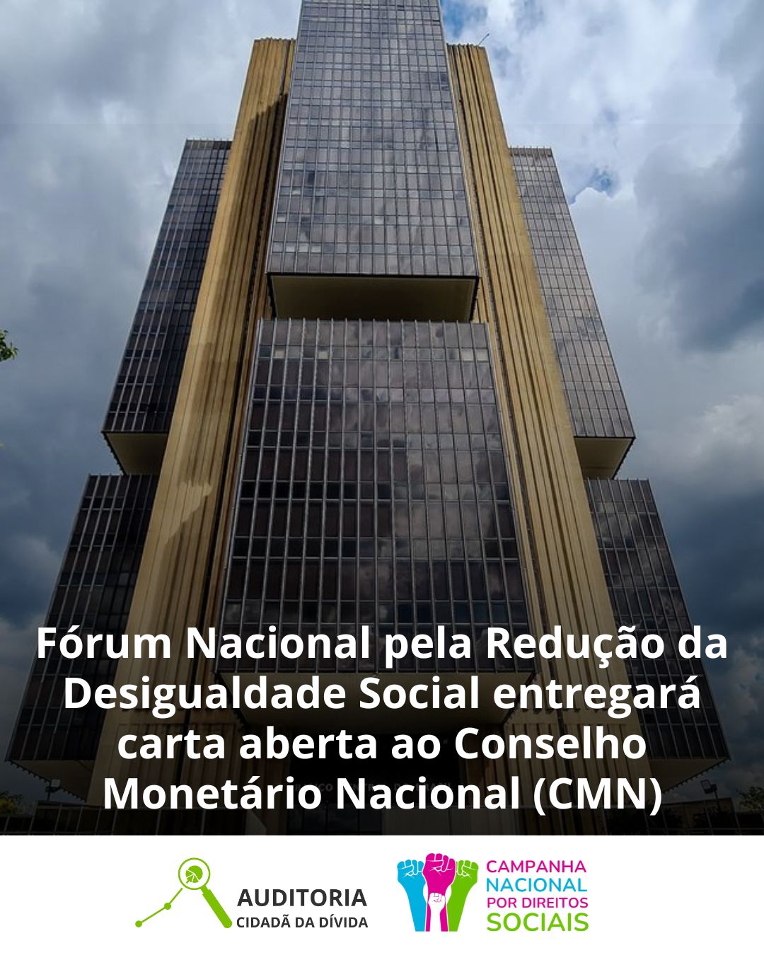 Fórum Nacional pela Redução da Desigualdade Social entregará carta ...
