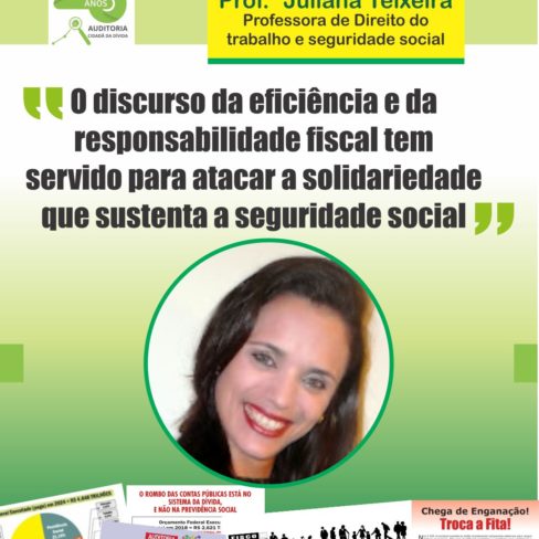 “O discurso da responsabilidade fiscal serve para atacar a seguridade social”, diz especialista