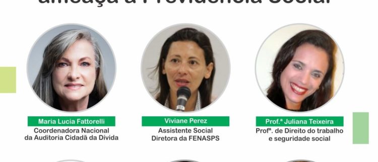 📢 Live: O Sistema da Dívida e a reiterada ameaça à Previdência Social