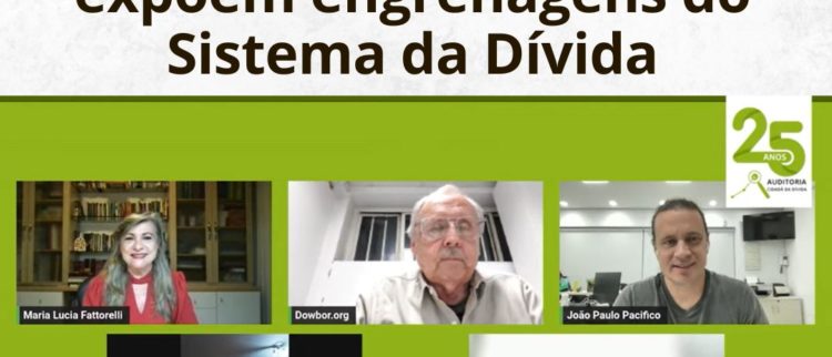 Economistas renomados e respeitados elogiam trabalho da ACD e expõem engrenagens do Sistema da Dívida