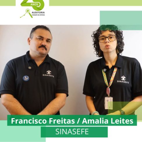Representantes do SINASEFE parabenizam ACD pelos 25 anos