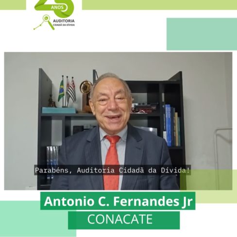 Conacate: ACD é um exemplo de coragem e compromisso com o Brasil