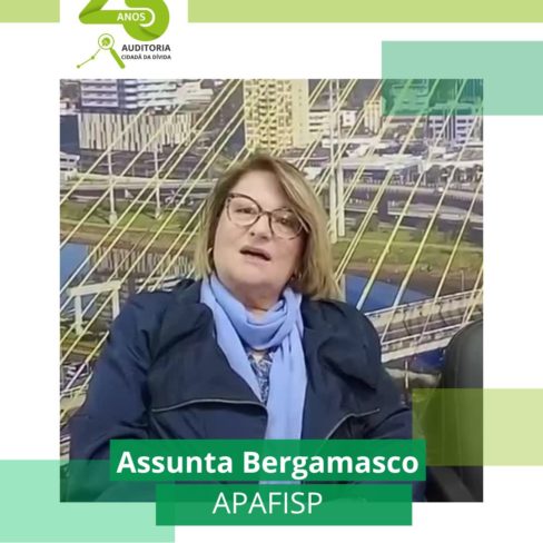 Falar de Auditoria Cidadã é falar de Fattorelli, declara APAFISP