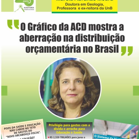 O gráfico da ACD mostra a aberração da distribuição orçamentária no Brasil, diz ex-reitora da UNB