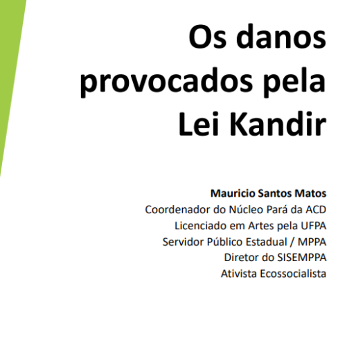 “Os danos provocados pela Lei Kandir” – Mauricio Santos Matos