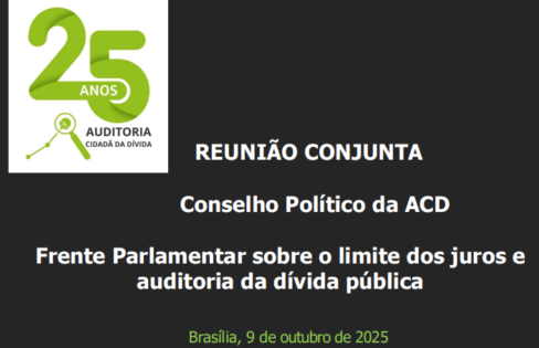 Reunião do Conselho Político ACD e Frente Parlamentar 09.10.2025