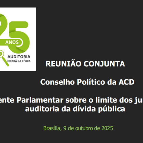 Reunião do Conselho Político ACD e Frente Parlamentar 09.10.2025