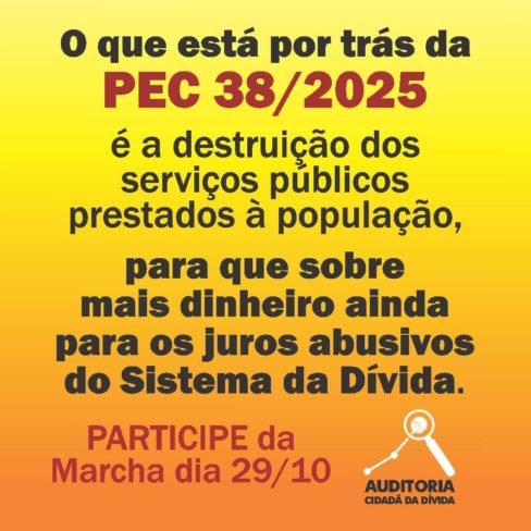 Participe da Marcha Nacional contra a Reforma Administrativa, nesta quarta (29)