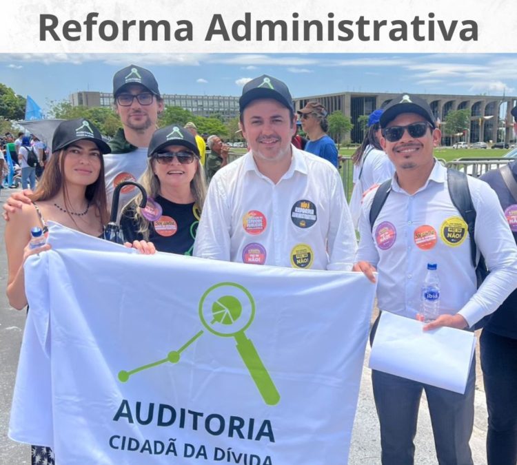 ACD participa ativamente da Marcha Nacional contra a Reforma Administrativa