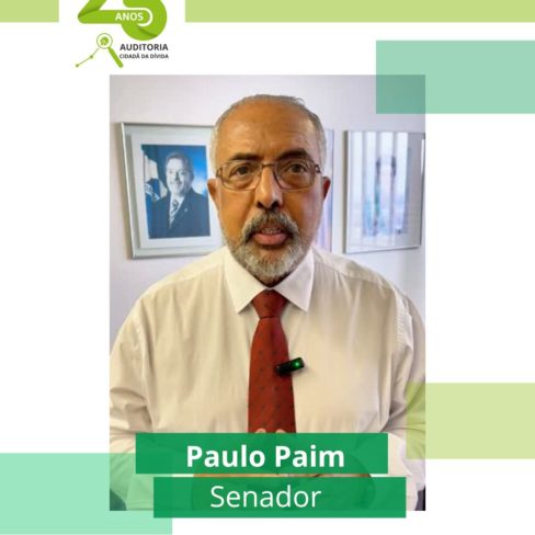 Senador Paulo Paim presta sua homenagem à ACD pelos 25 anos