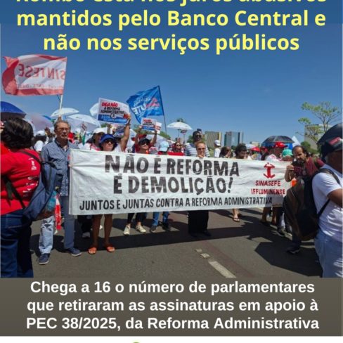 Rombo está nos juros abusivos mantidos pelo Banco Central e não nos serviços públicos