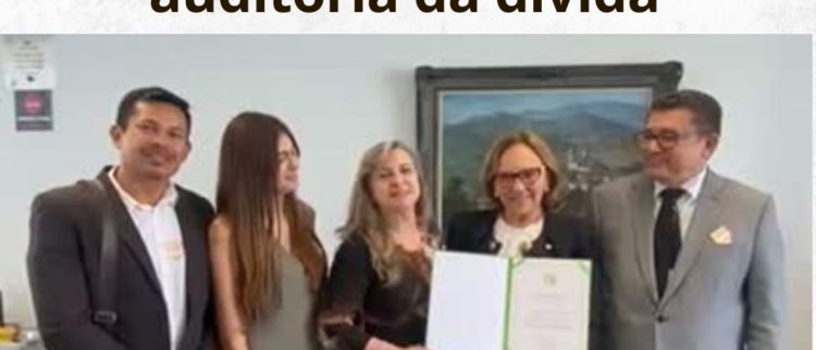 Senadora Zenaide Maia recebe certificado da ACD por sua defesa da auditoria da dívida