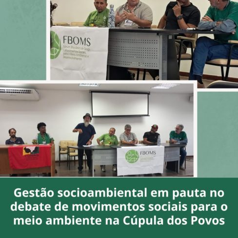 Gestão socioambiental em pauta no debate de movimentos sociais para o meio ambiente na Cúpula dos Povos