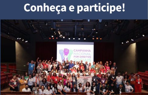 Campanha Nacional por Direitos Sociais. Conheça e participe!