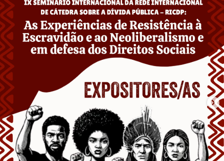 O Sistema da Dívida Pública como escravidão contemporânea – IX Seminário Internacional da RICDP – 04/12/2025