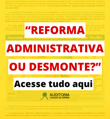 REFORMA ADMINISTRATIVA - PEC 38