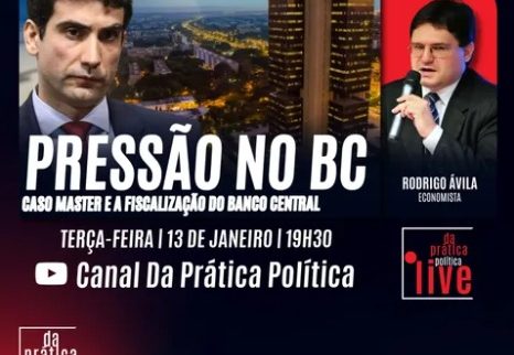 Canal Da Prática Política – Economista da ACD fará uma análise técnica e crítica sobre as responsabilidades do Banco Central