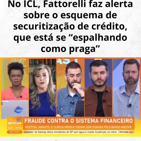 No ICL, Fattorelli faz alerta sobre o esquema de securitização de crédito, que está se “espalhando como praga”