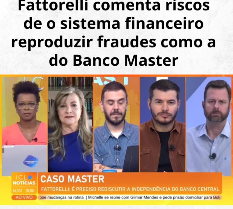 Fattorelli comenta riscos de o sistema financeiro reproduzir fraudes como a do Banco Master