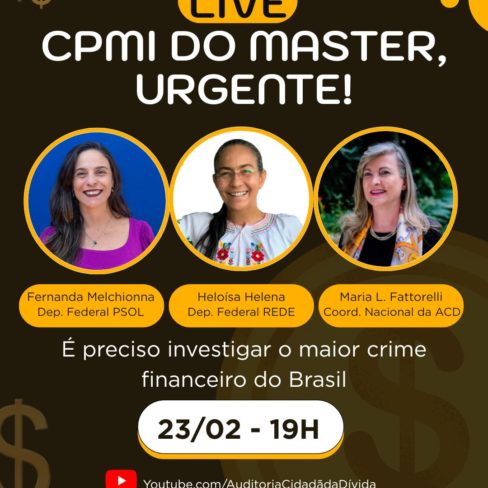LIVE: CPMI do Master, URGENTE! É preciso investigar o maior crime financeiro do Brasil