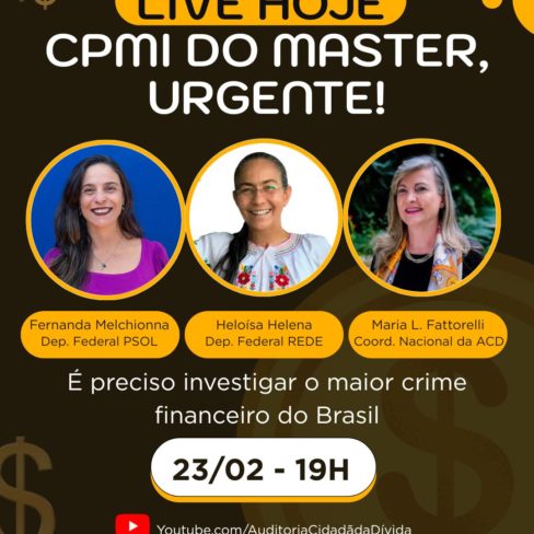 LIVE HOJE: CPMI do Master, URGENTE!