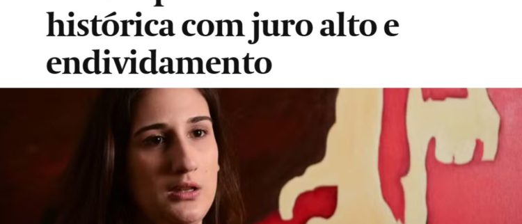 Juro alto leva à inadimplência das famílias