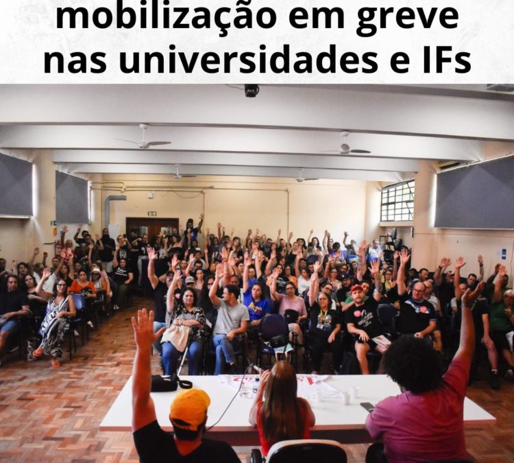 ASSUFRGS amplia mobilização em greve nas universidades e IFs