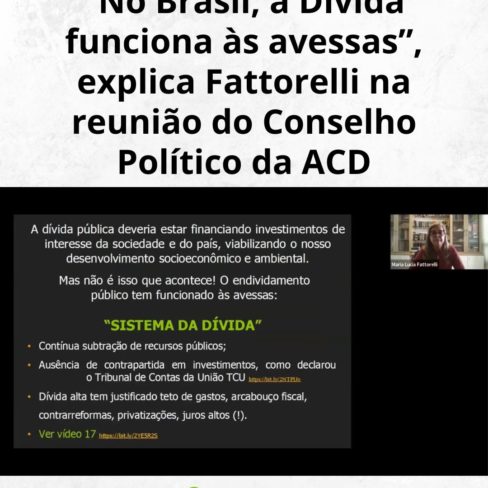 No Brasil, a dívida funciona às avessas