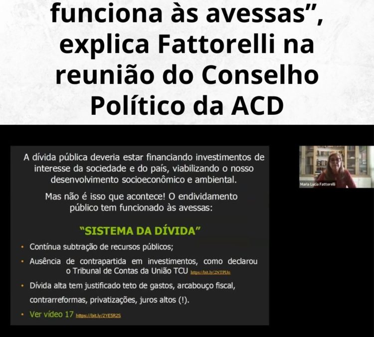 No Brasil, a dívida funciona às avessas